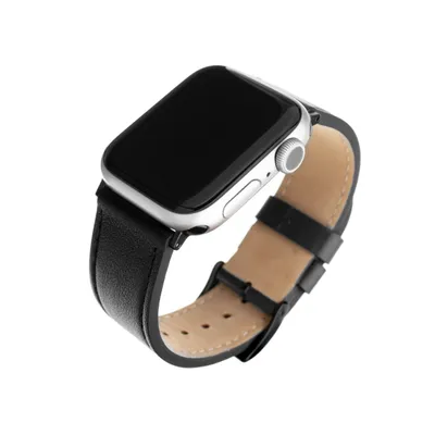 Image de FIXED Bracelet en cuir pour Apple Watch 38/40/41mm noir