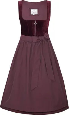 Produktbild von Dirndl Kirchham 65cm Länge bordeaux 44