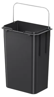 Produktbild von Hailo Inneneimer 9l aus Kunststoff schwarz für Solid Öko duo 22/M/33 und trio 33/L