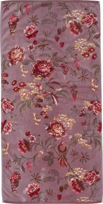 Produktbild von PIP STUDIO Secret Garden Duschtuch mauve 70x140cm (1 Stück)