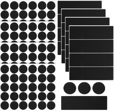 Produktbild von 136 Stück selbstklebende Antirutsch-Pads, 3 mm dicke Gummipuffer für Möbel