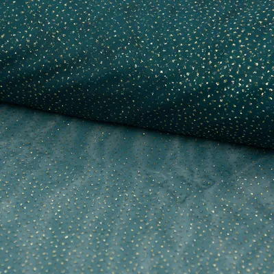 Produktbild von Tüllstoff Meterware mit Glitzer Glitzertüll in verschiedenen 1,50m