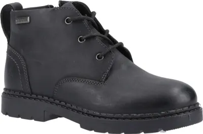 Produktbild von Hush Puppies - Jungen Stiefel "Mini Presley", Leder FS10206 (34 EU) (Schwarz)