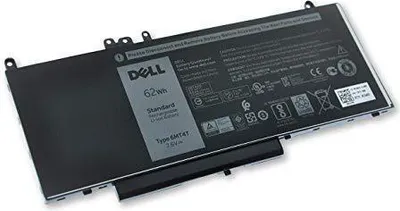 Zdjęcie produktu dla Dell - Bateria do laptopa (odpowiednik: Dell 0K3JK9) - Litowo-jonowa - 6 ogniw - 62 Wh - do Latitude E5270, E5470