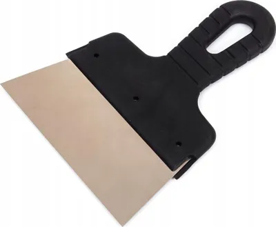 Produktbild von Maler-Spachtel Edelstahl 150 mm Polax – Glättspachtel, Flächenspachtel, rostfrei