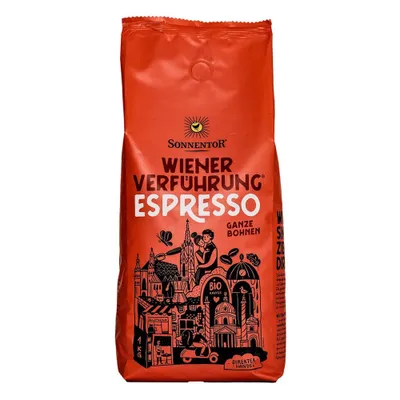 Produktbild von Espresso Kaffee ganze Bohne  1000 g – Intensiver Kaffeegenuss mit schokoladigem Aroma
