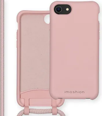 Image de imoshion Color Backcover avec cordon détachable pour l'Apple iPhone SE (2022 / 2020) / 8 / 7 - Rose
