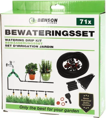 Produktbild von Bewässerungssystem Bewässerungsset 15 m Hochbeet Tropfbewässerung Bewässerung Garten Balkon Tröpfchenbewässerung Tropfschlauch