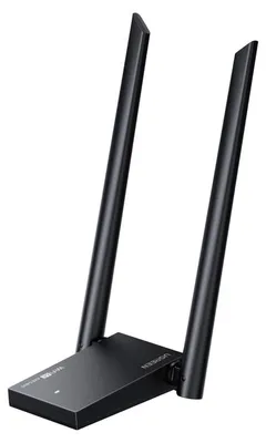 Produktbild von Netzwerkadapter, Netzwerkkarte Wi-Fi 6E AXE5400, 2.4/5/6 GHz, 574/2402/2402 Mb/s, USB-C, Ugreen CM787, Schwarz