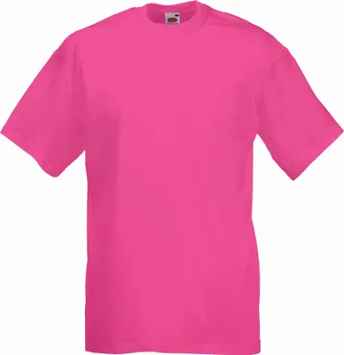 Produktbild von T-Shirt | Fruit of the Loom (FOL61036), Farbe:fuchsia, Größe:L