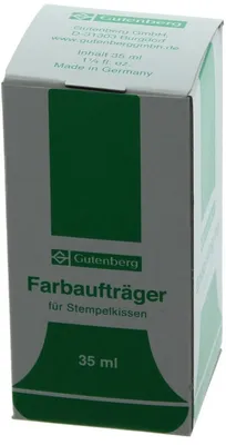 Produktbild von Stempelfarbe ohne Öl 35ml grün