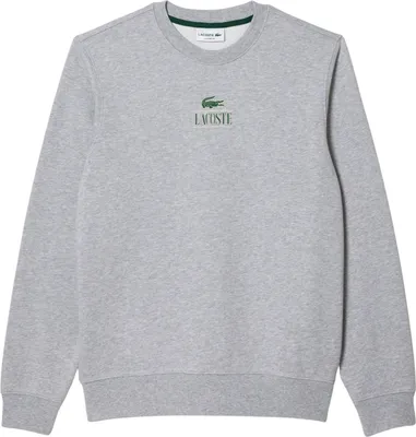 Produktbild von Lacoste Sweatshirt Pullover mit Rippbündchen und Logo