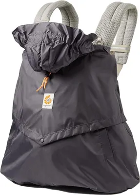 Produktbild von Ergobaby Rain & Wind Tragecover - Charcoal | Tragesack-Accessoires