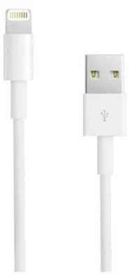 Produktbild von Apple Lightning auf USB Ladekabel MD819 White 2m iPhone 876s6 Blister