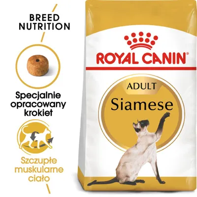 Produktbild von Royal Canin Siamese, Adult, Siamkatze, Geflügel, 2 kg, Antioxidantien enthalten