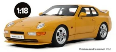 Produktbild von GT Spirit 1:18 PORSCHE 968 TURBO S (1993) - YELLOW