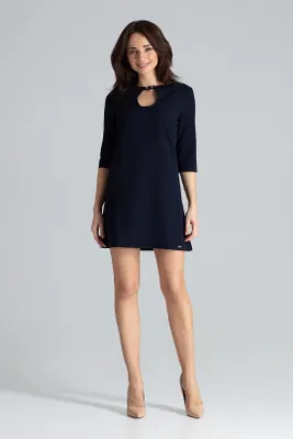Produktbild von Lenitif Minikleid für Frauen Hellerence dunkelblau XL