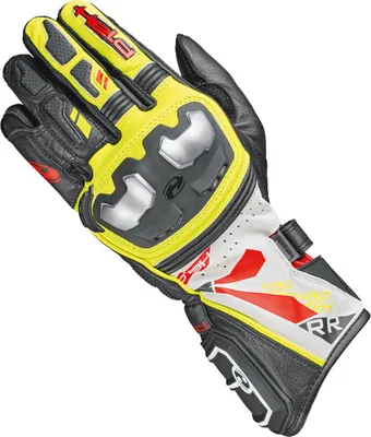 Produktbild von Held Akira RR Motorrad Handschuhe, schwarz/gelb, 10