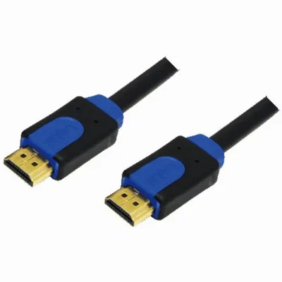 Produktbild von LogiLink HDMI (ST-ST) 5m Anschlusskabel 4K Schwarz/Blau