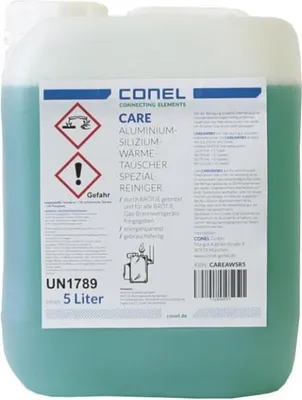 Produktbild von CONEL CARE Alu-Silizium-Wärmetauscher Spezialreiniger gebrauchsfertig 5l-Kanister