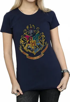 Obrázek produktu pro Harry Potter - dámské tričko BI948 (M) (námořnická modrá)