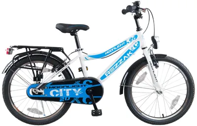 Produktbild von 20 Zoll Fahrrad Kinderfahrrad Jungenfahrrad Rücktrittbremse RH 33 weiss Blau NEU -042