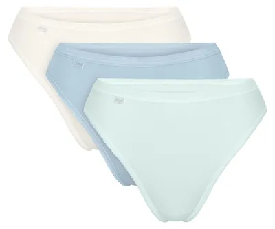 Produktbild von sloggi Damen Tai-Slip Originals Basic 3-Pack mediumgreymelange - Größe 44
