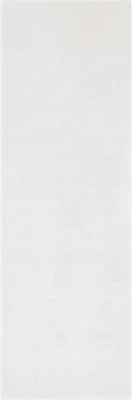 Produktbild von Kurzflor Teppich Supersoft Cremeweiß, Größe:80x250 cm
