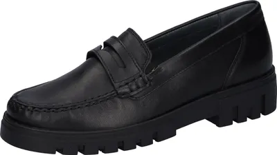 Produktbild von Waldläufer Damen Mokassin H-Serena 36573-3.5, 36573-4, 36573-4.5, 36573-5, 36573-5.5, 36573-6, 36573-6.5, 36573-7, 36573-7.5, 36573-8, 36573-8.5, 36573-9 WDL-723502-102 schwarz 6