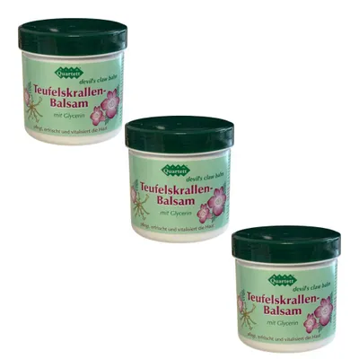 Produktbild von 3x250 ml ReAm Quartett Teufelskralle Hautbalsam m. Glycerin pflegt erfrischt