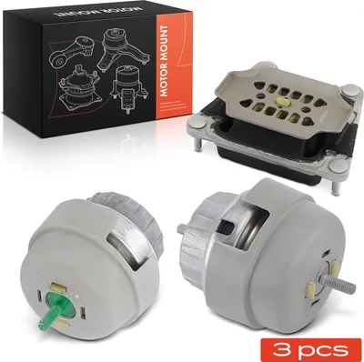 Obrázok produktu pre Frankberg 2x držiak motora+1x držiak prevodovky vpredu a vzadu pre Audi A6 Allroad Avant 4F2 4F5 4FH