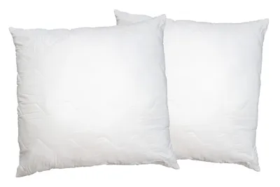 Produktbild von MOON Feeling 2er Pack Füllkissen versteppt Innenkissen Sofakissen extra fest mit Reißverschluss 95° waschbar-40x40
