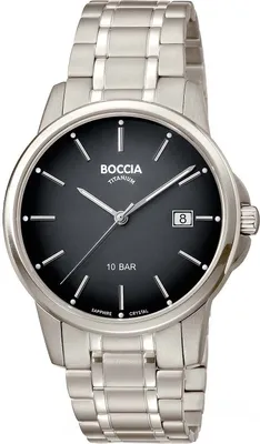 Produktbild von Boccia Herren Armbanduhr Classic 3633-07 Titan