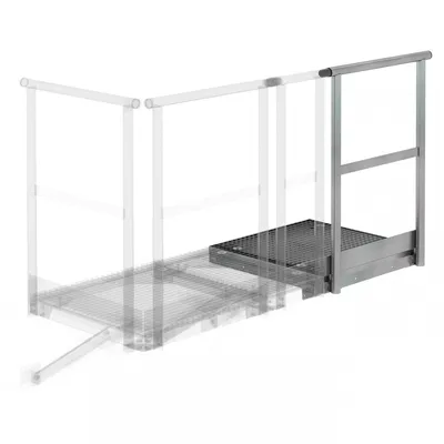 Produktbild von Günzburger Steigtechnik Erweiterungspodest 800 x 0,8 m - 060943