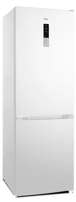 Productafbeelding van CHiQ GCB340NEIDW vrijstaande koel-vriescombinatie, inverter koelkast, 322 liter, No-Frost, snelle vriezing, touchscreenbediening, wit