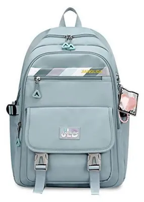 Immagine prodotto di Zaino per bambini, zaino per la scuola, zaino per ragazzi e ragazze, zaino da scuola, zaino da trekking, zaino da viaggio, zaino leggero, impermeabile, in nylon, colore blu