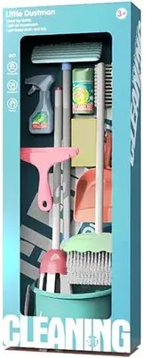Image de Kit de nettoyage 12 pièces avec seau et accessoires