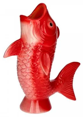 Produktbild von Gift Company Vase Mignon Fisch Rot