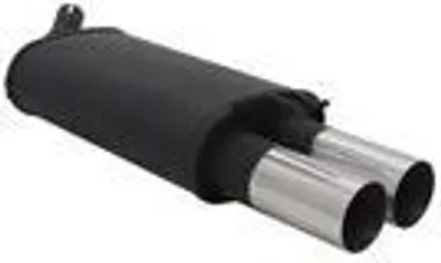Produktbild von Novus Sportendschalldämpfer für Renaul Twingo (C06) 2 x 76mm RL-Design