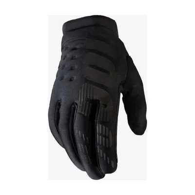 Obrázok produktu pre 100% SPEEDLAB cyklistické rukavice s dlhými prstami - BRISKER JR - Black S