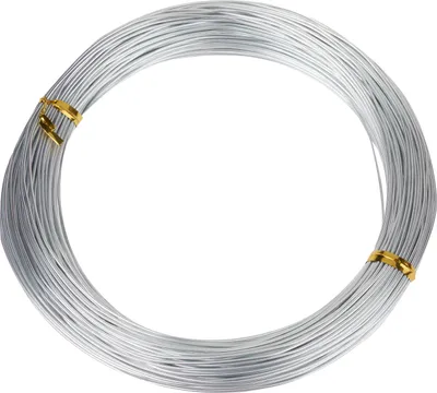 Produktbild von VBS XXL Alu-Draht "Silberfarben" 1 mm / 40 m