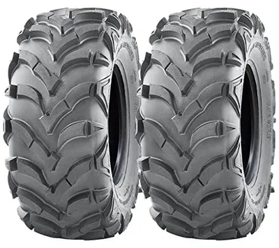 Produktbild von 22x10.00-9 Quad Tyres 4ply Wanda P341 "E" Marked Road Legal ATV Tyre (Set of 2)