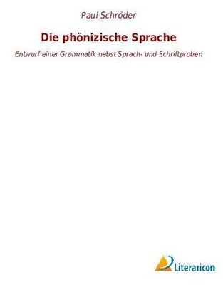 Immagine prodotto di Die phönizische Sprache