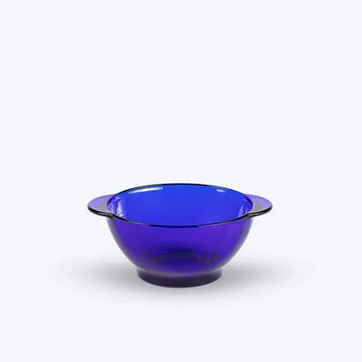 Image de Lys - Bol en verre Saphir à oreilles 51cl (Lot de 6)