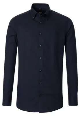 Produktbild von Venti - Modern Fit - Herren Langarm Business Hemd (144321500), Größe:46, Farbe:Blau (102)