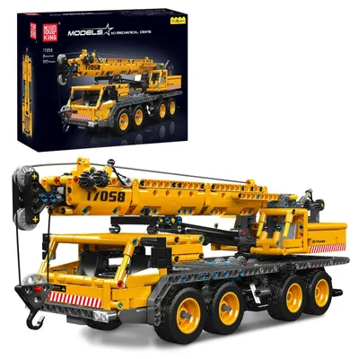 Imagen del producto de Kit de construcción Mould King 17058, camión grúa técnico, con 997 piezas, juego de construcción