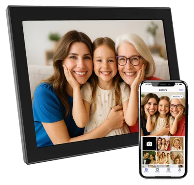 Produktbild von XORO CPF 11CF, Digitaler WLAN-Fotorahmen 11 Zoll, Touchscreen & App-Steuerung