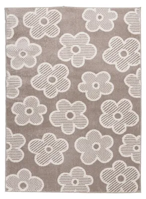 Zdjęcie produktu dla Dywan dziecięcy - Bowie Flower Taupe