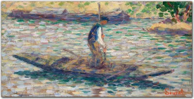 Produktbild von Coloray Küchenrückwand 100x50 Spritzschutz aus Glas - Fischer Seurat