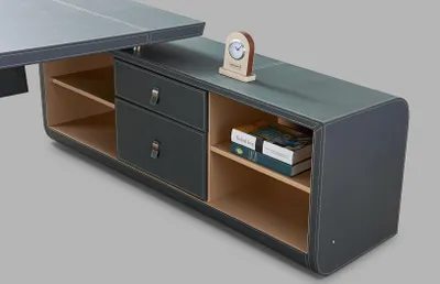 Produktbild von Büro Set Eckschreibtisch Aktenschrank Schrank Tisch Schreibtische Einrichtung